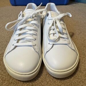 Birkenstock Bend Low Sneakers – White Leather – Size 39 (US Women’s 8 / Men’s 6)